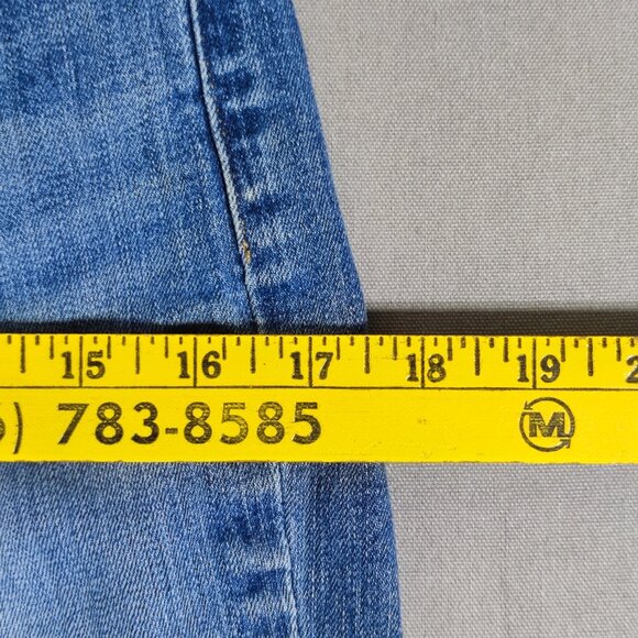 Levi's jeans women's sz 6/28 denim blue colour Demi Curve Modern Rise Straight - Picture 13 of 16